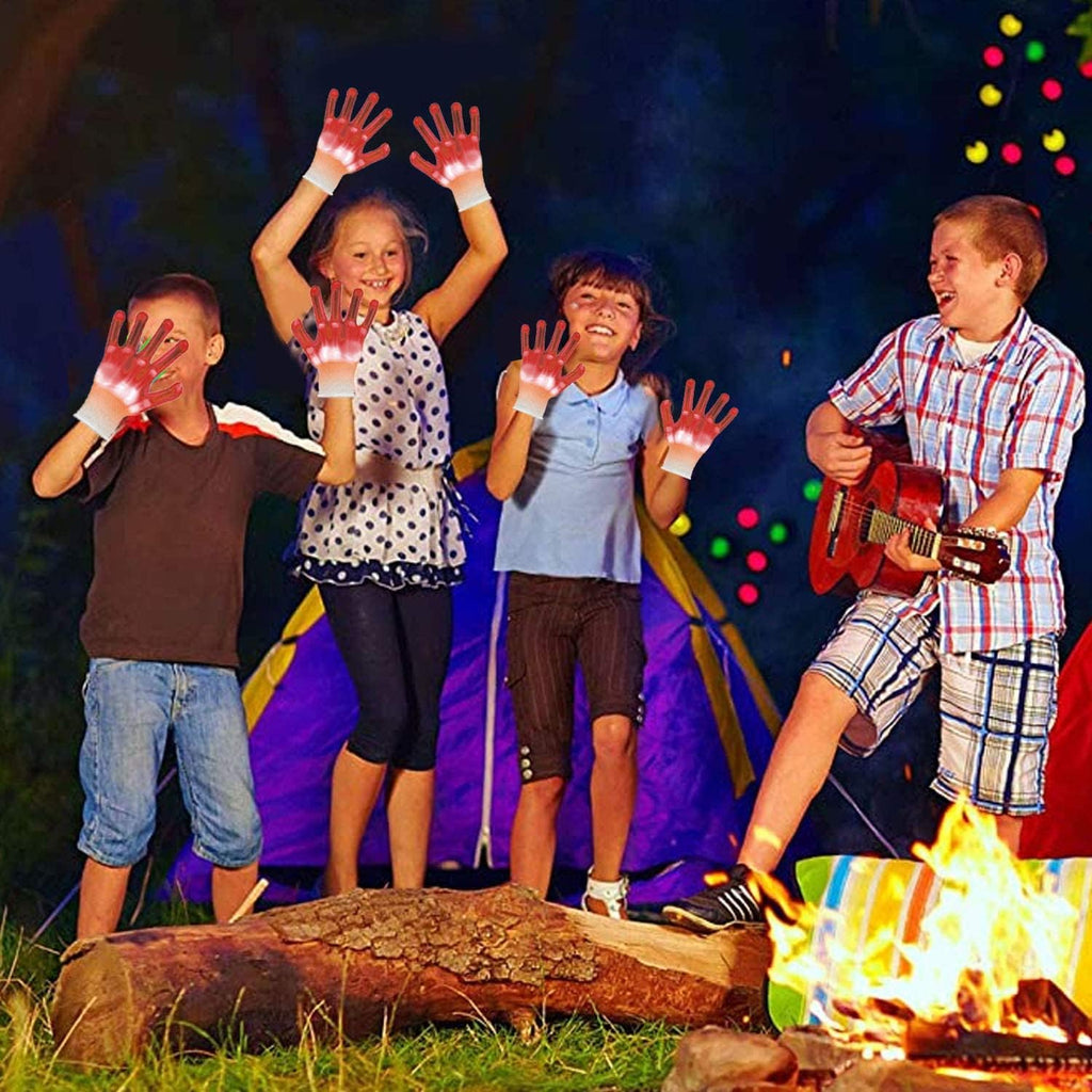 LED Gloves Halloween Costumes Christmas Stocking Stuffers