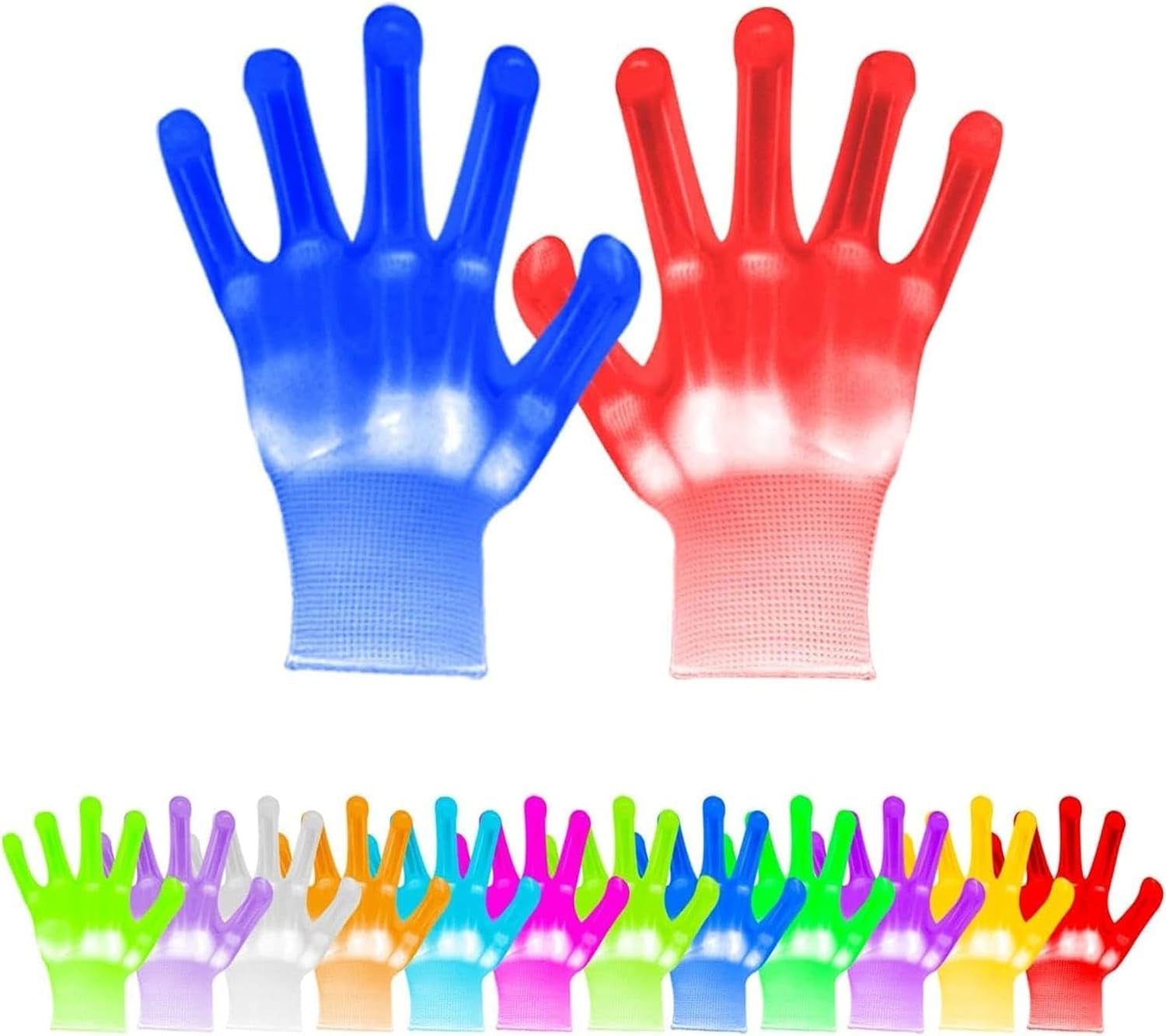 LED Gloves Halloween Costumes Christmas Stocking Stuffers