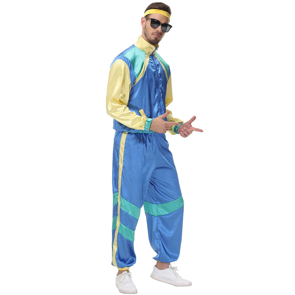 Halloween GROUP Hippie Costumes for Women Male Vintage 70s 80s Rock Disco Cosplay Outfits Hip Hop Disco Hippie Costume