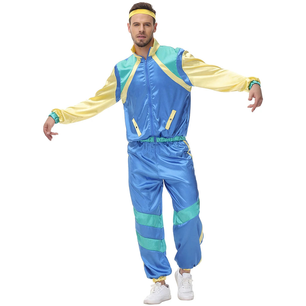 Halloween GROUP Hippie Costumes for Women Male Vintage 70s 80s Rock Disco Cosplay Outfits Hip Hop Disco Hippie Costume