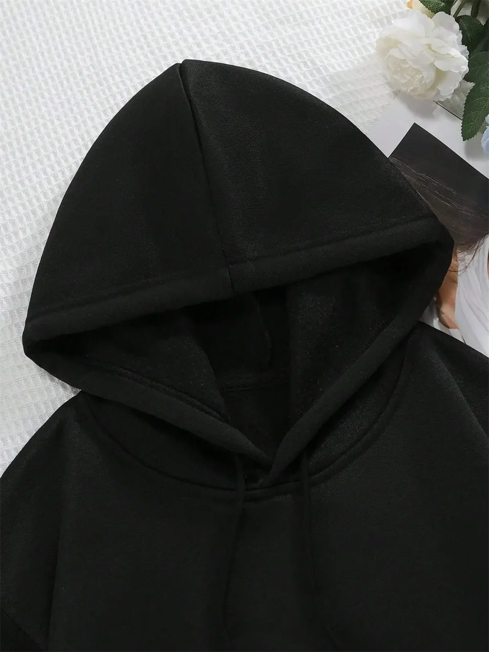 Angel and Demon Hoodies Matching Couple Hoodie Set His & Hers Hoodies Black Hoodies for Boyfriends Girlfriends