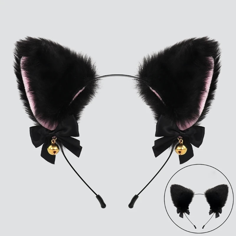 Cats Dress up for groups Costume Includes Headband, Tail, Gloves for Girl Halloween