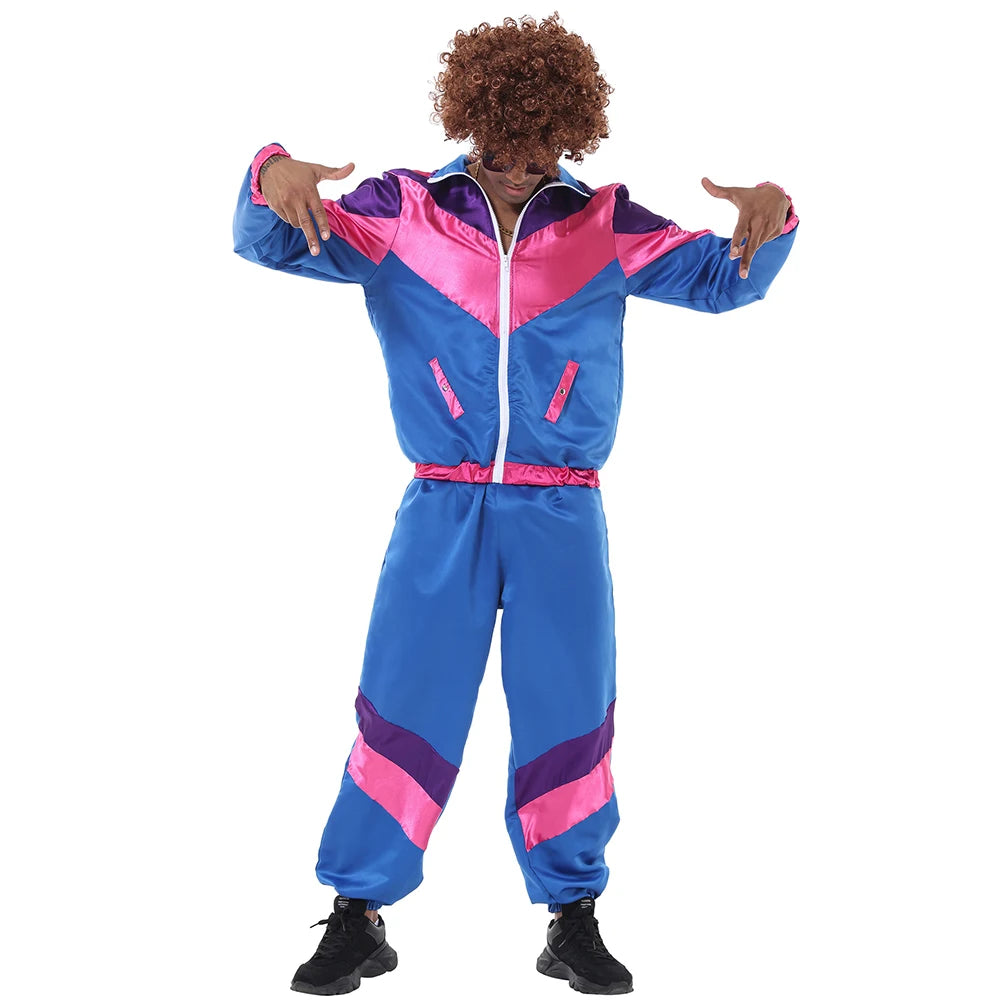 Halloween GROUP Hippie Costumes for Women Male Vintage 70s 80s Rock Disco Cosplay Outfits Hip Hop Disco Hippie Costume