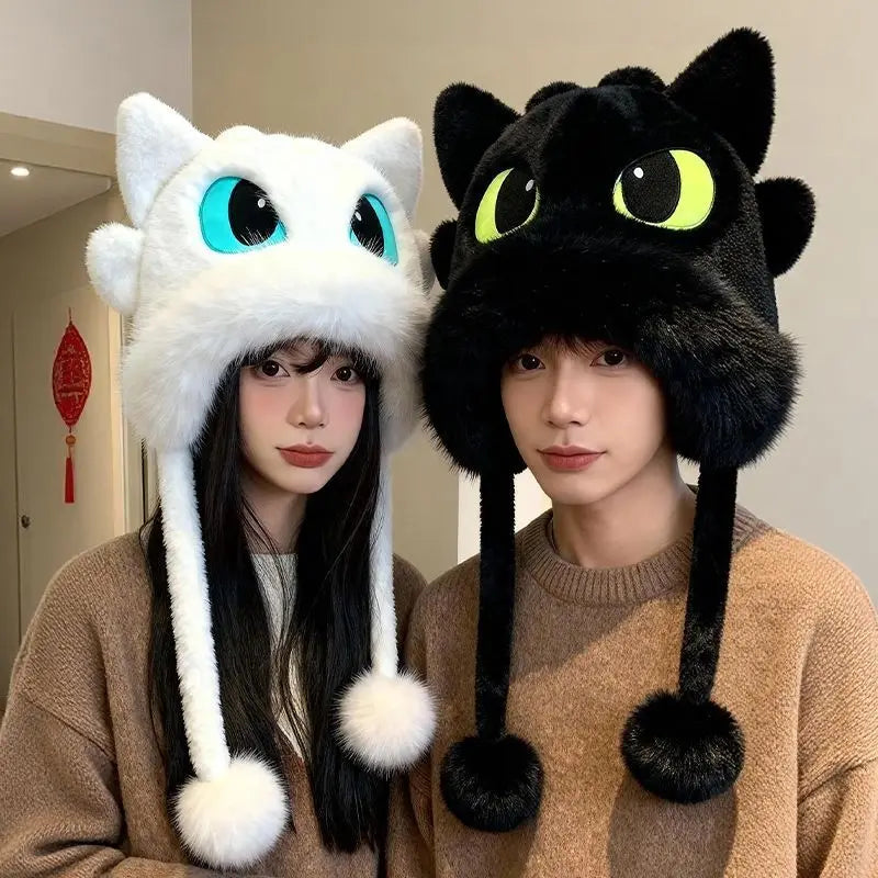 New Toothless Creative Hats Cosplay Supplies Cartoon Derivative Peripheral Caps Warm Hat Cute Accessories Children Birthday Gift