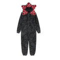 New Adult Kids For groups Fall Winter Thicken Cannibal Flower Demogorgon Cosplay Costume Comfortable Flannel Fabric Pajamas Halloween Suits