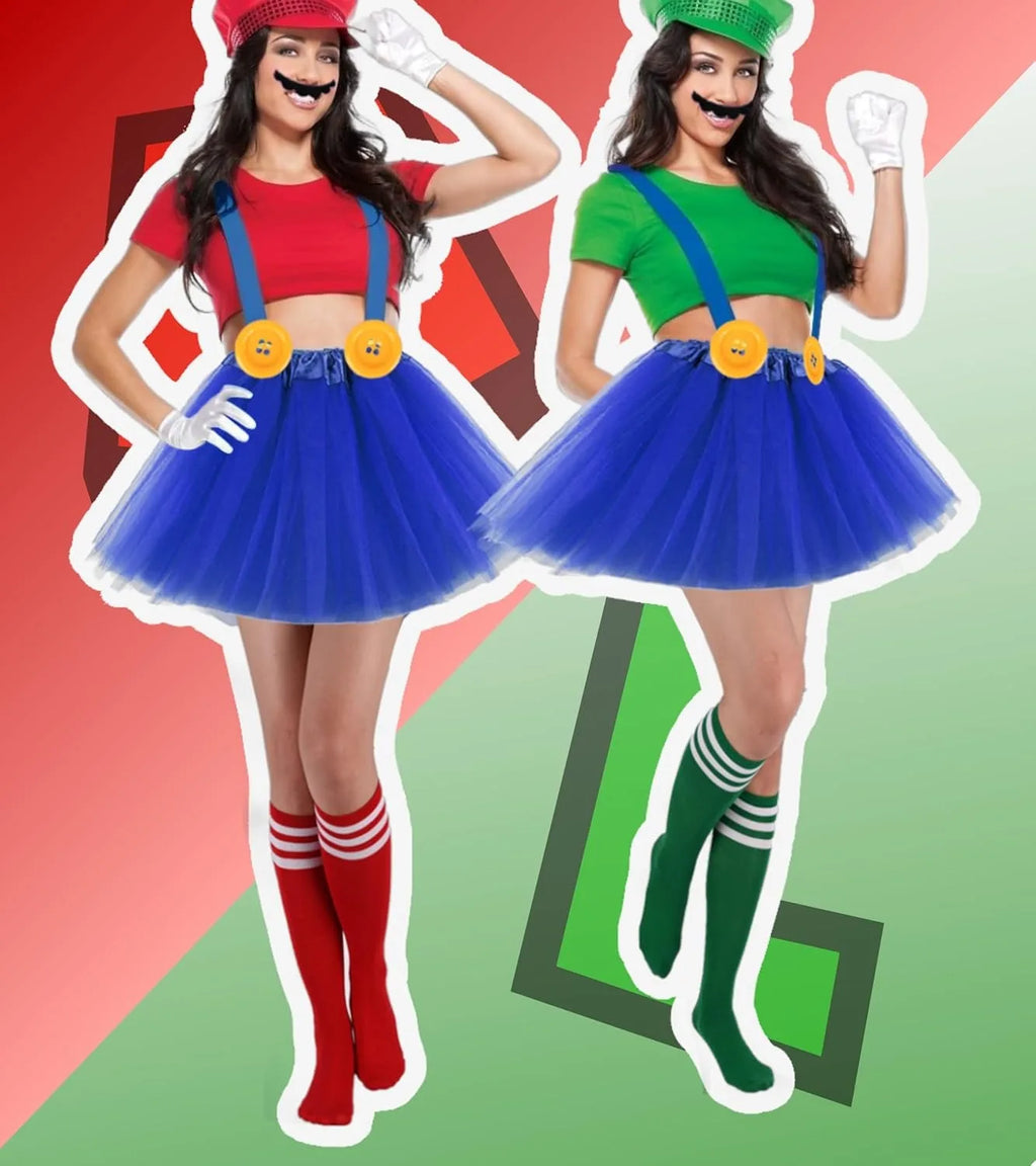 Halloween Costumes Accessories for Adults Women - Halloween Costumes for Best Friends -  Cosplay Party Set for Women 1 Set only