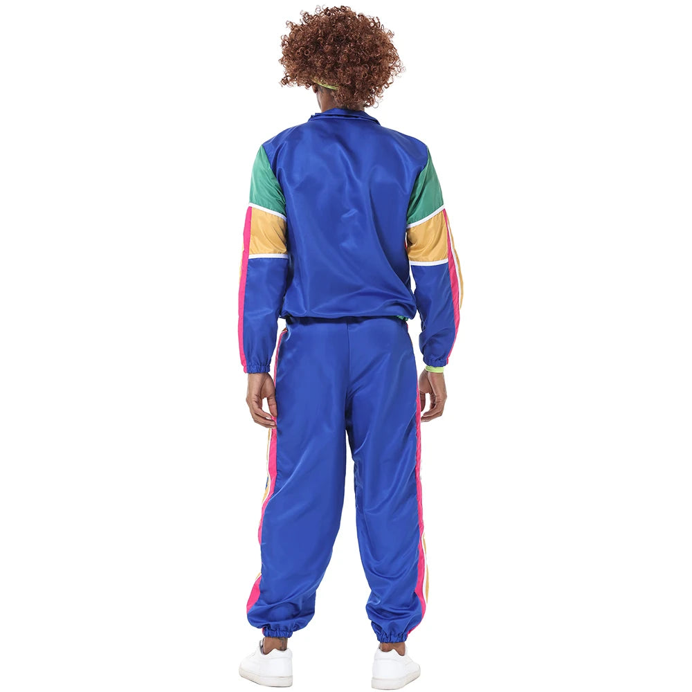 Halloween GROUP Hippie Costumes for Women Male Vintage 70s 80s Rock Disco Cosplay Outfits Hip Hop Disco Hippie Costume