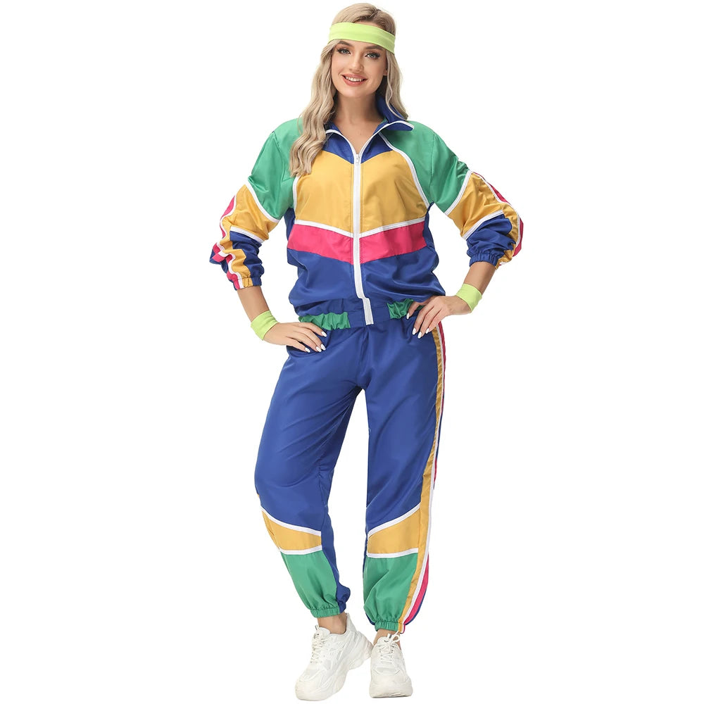 Halloween GROUP Hippie Costumes for Women Male Vintage 70s 80s Rock Disco Cosplay Outfits Hip Hop Disco Hippie Costume