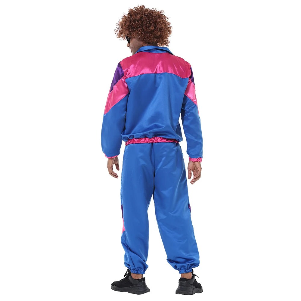 Halloween GROUP Hippie Costumes for Women Male Vintage 70s 80s Rock Disco Cosplay Outfits Hip Hop Disco Hippie Costume