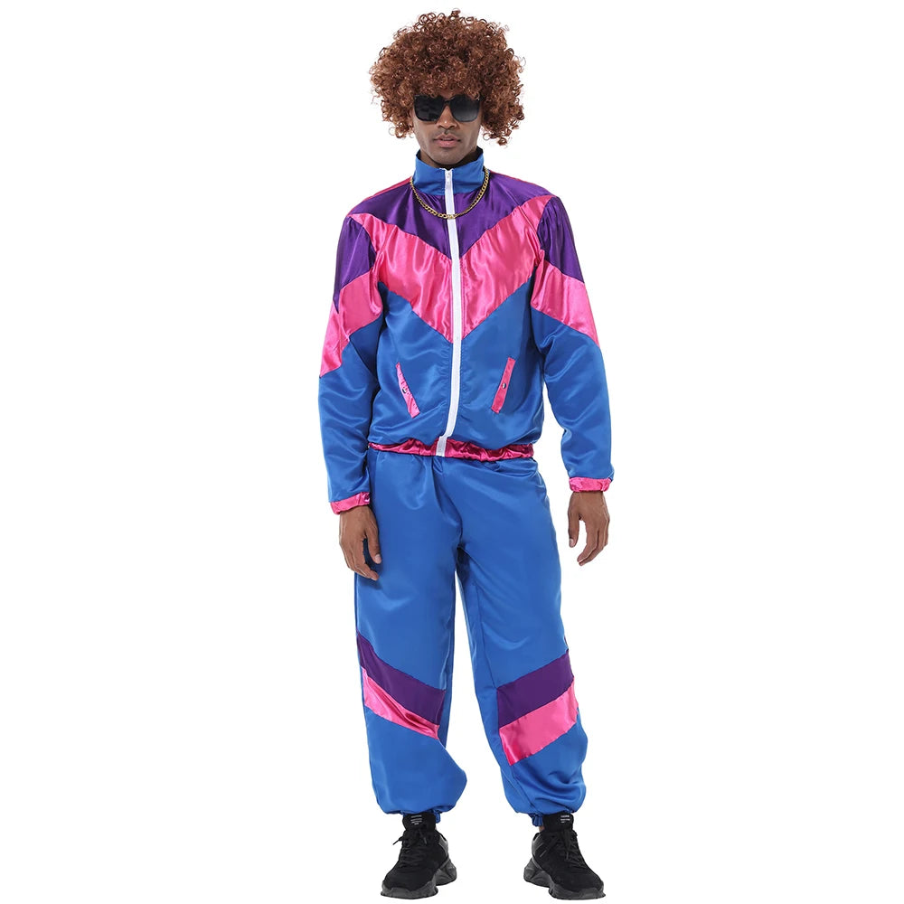 Halloween GROUP Hippie Costumes for Women Male Vintage 70s 80s Rock Disco Cosplay Outfits Hip Hop Disco Hippie Costume