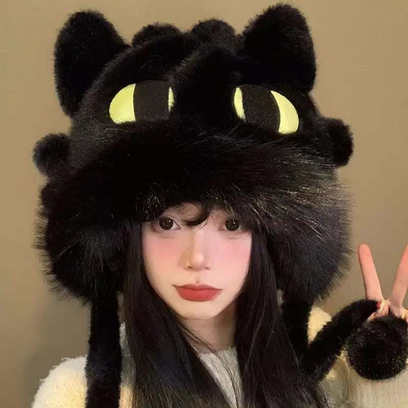 New Toothless Creative Hats Cosplay Supplies Cartoon Derivative Peripheral Caps Warm Hat Cute Accessories Children Birthday Gift