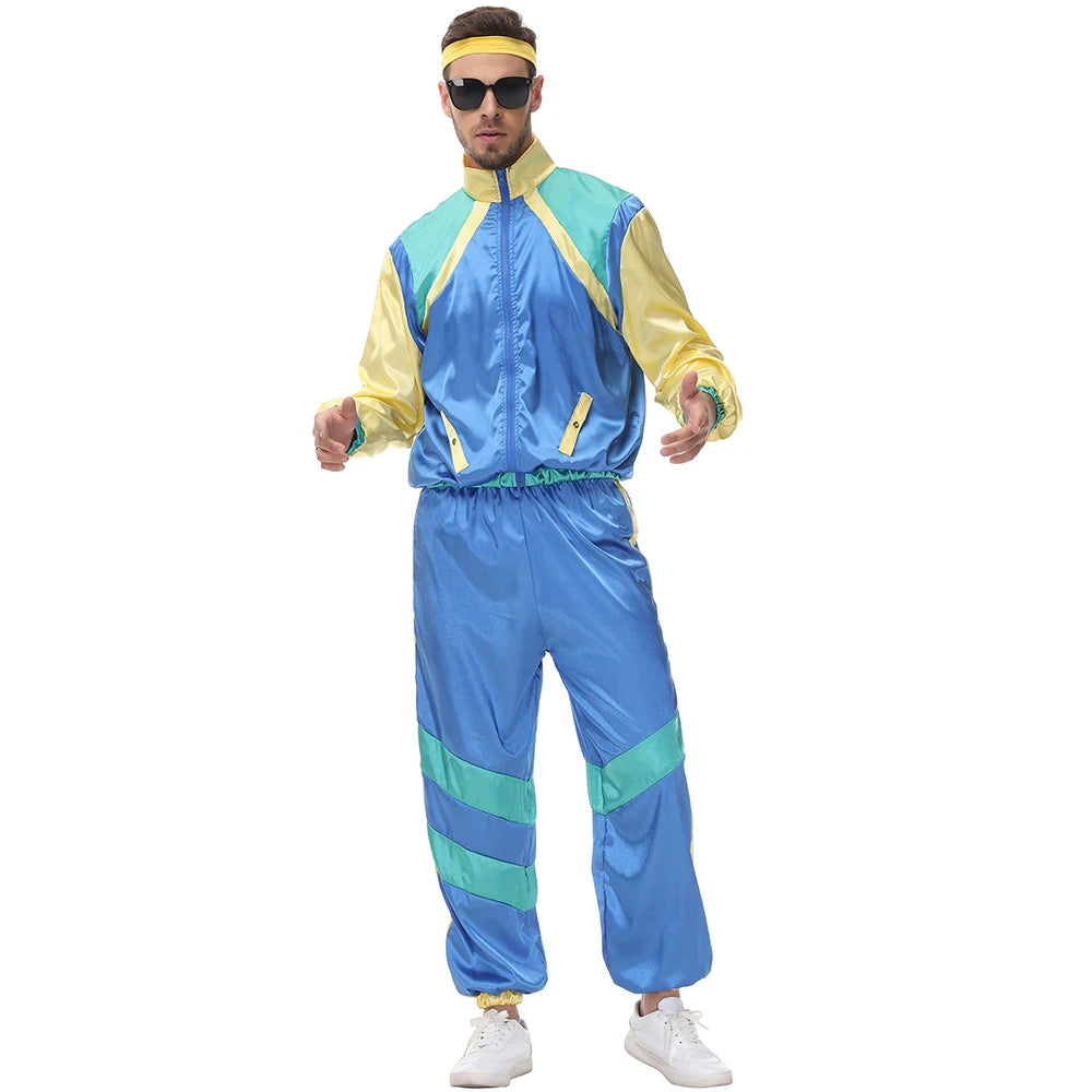 Halloween GROUP Hippie Costumes for Women Male Vintage 70s 80s Rock Disco Cosplay Outfits Hip Hop Disco Hippie Costume