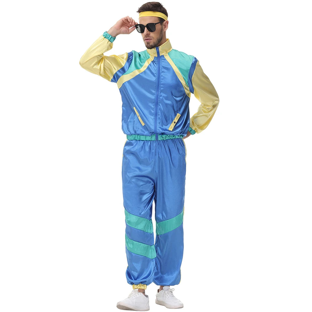 Halloween GROUP Hippie Costumes for Women Male Vintage 70s 80s Rock Disco Cosplay Outfits Hip Hop Disco Hippie Costume