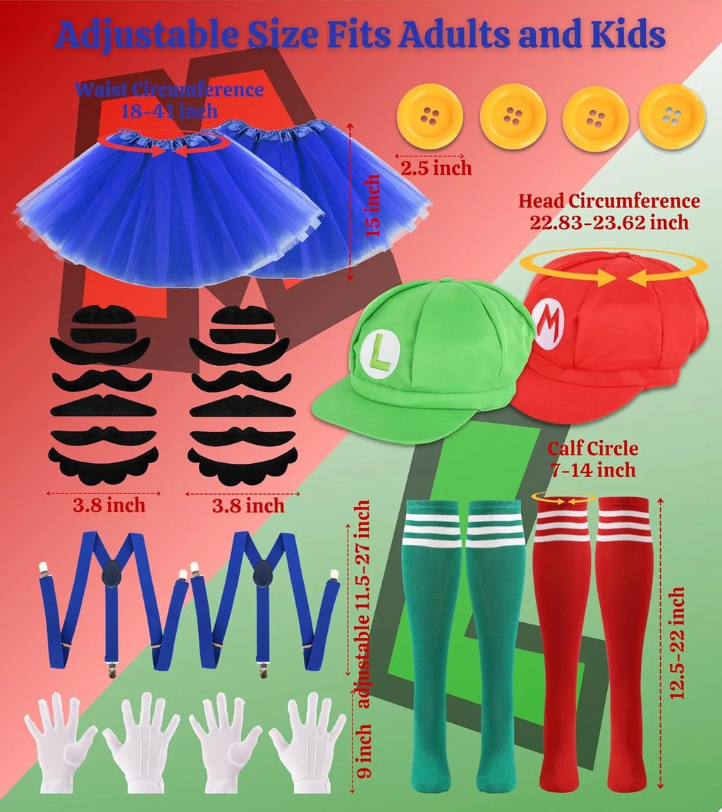 Halloween Costumes Accessories for Adults Women - Halloween Costumes for Best Friends -  Cosplay Party Set for Women 1 Set only