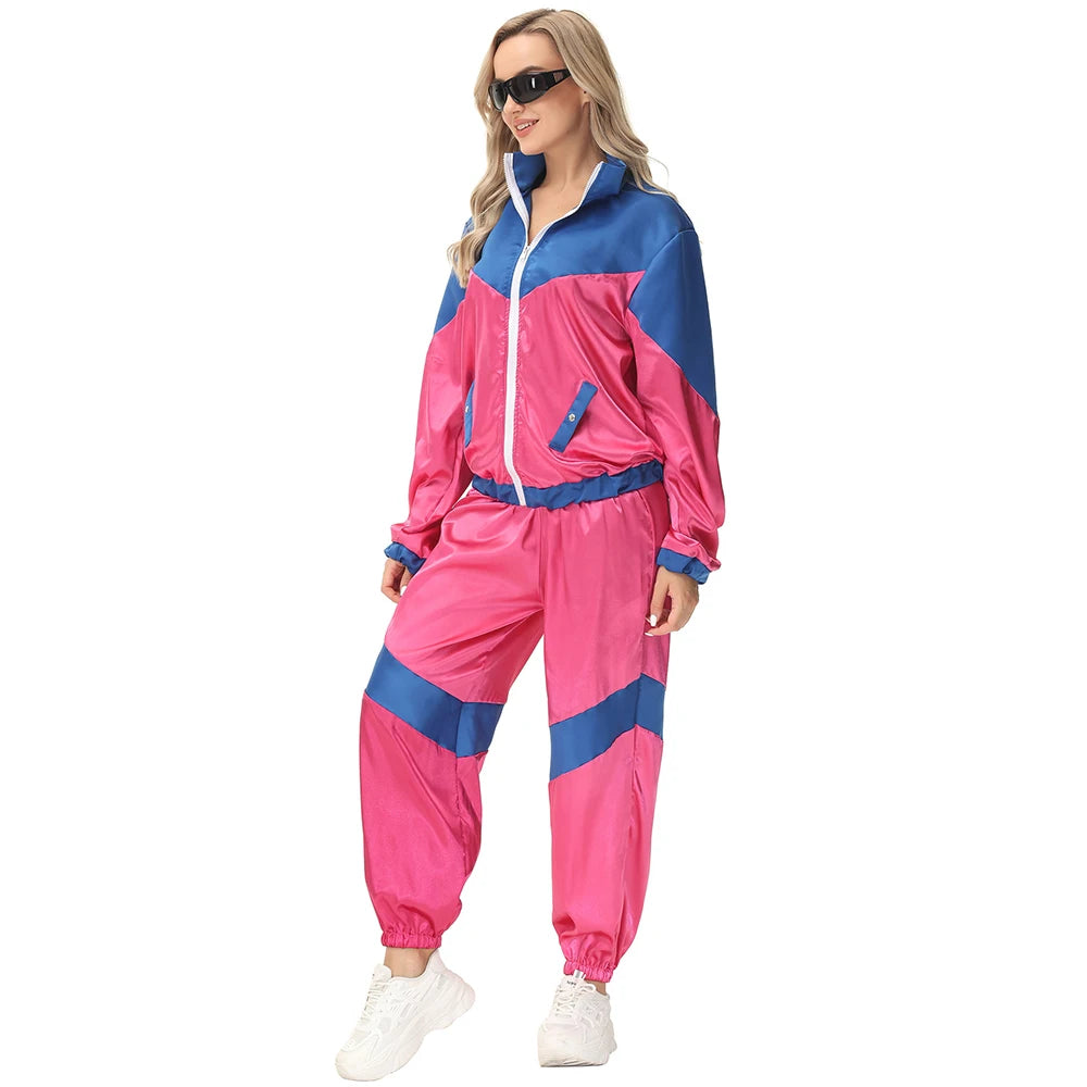 Halloween GROUP Hippie Costumes for Women Male Vintage 70s 80s Rock Disco Cosplay Outfits Hip Hop Disco Hippie Costume
