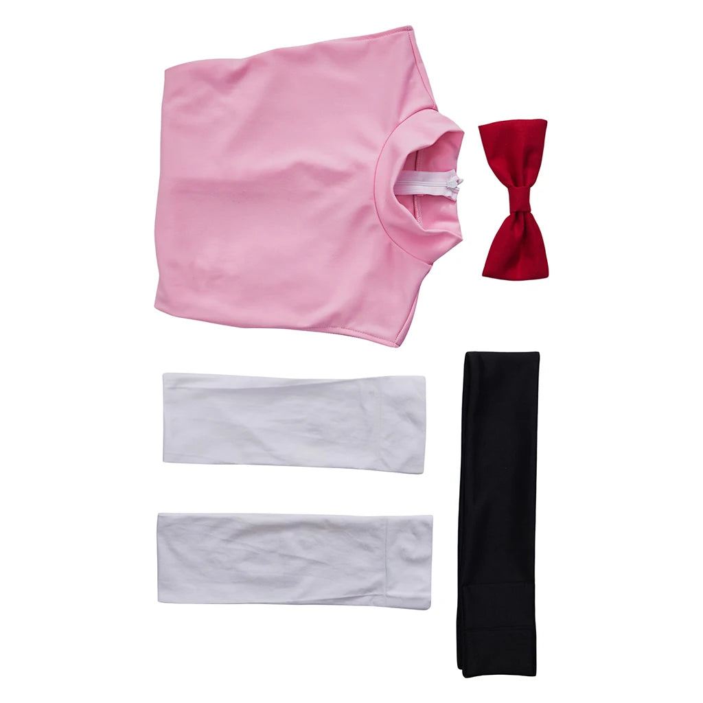 Anime Powerpuff Cosplay Girl Costume Dress Set Blossom Buttercup Bubbles Fancy Dress Halloween Party Women Fancy Dress