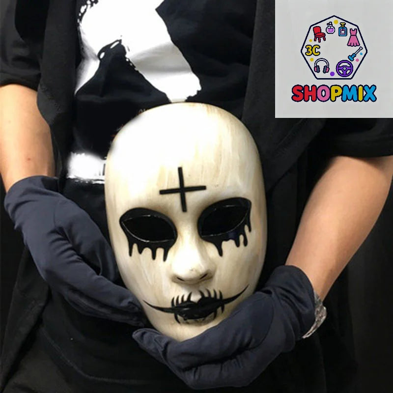 New Party Anonymous Masks Halloween Movie Theme Face Masks For Adult Cosplay Film Costume Props Mask Horror Mask Gift For Kids