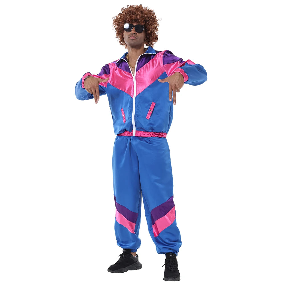 Halloween GROUP Hippie Costumes for Women Male Vintage 70s 80s Rock Disco Cosplay Outfits Hip Hop Disco Hippie Costume
